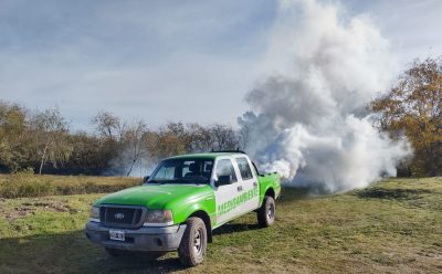 EL MUNICIPIO AVANZA CON TRABAJOS DE FUMIGACIÓN Y DESINFECCIÓN