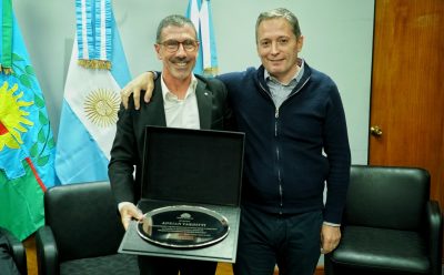 FERNANDO GRAY EN EL HOMENAJE AL DR. ADRIÁN TARDITTI