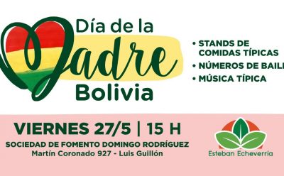 ESTEBAN ECHEVERRÍA CELEBRA EL DÍA DE LA MADRE DE BOLIVIA