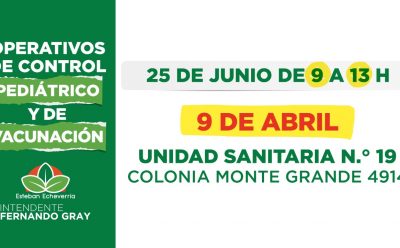 NUEVO OPERATIVO DE CONTROL PEDIÁTRICO