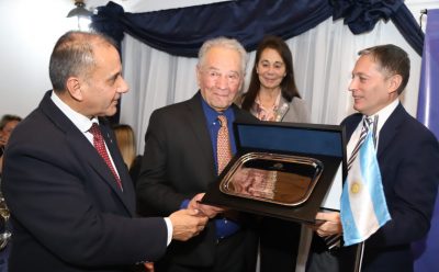 FERNANDO GRAY EN EL 10.° ANIVERSARIO DEL ROTARY CLUB MONTE GRANDE DEL CENTENARIO