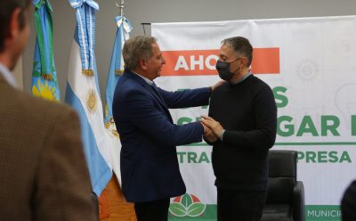 FERNANDO GRAY SE REUNIÓ CON REPRESENTANTES DE LA FIRMA TREVES