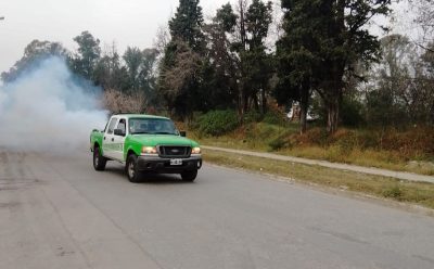 OPERATIVOS DE FUMIGACIÓN EN 9 DE ABRIL