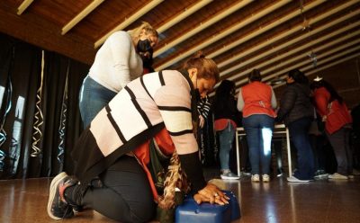 CURSO DE RCP PARA PERSONAL DE LOS CAI Y LAS CASAS DE LAS INFANCIAS DE ESTEBAN ECHEVERRÍA