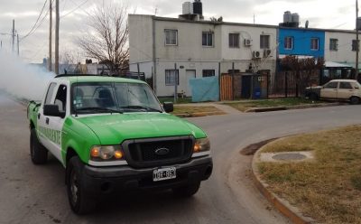 FUMIGACIÓN EN MONTE GRANDE Y EL JAGÜEL