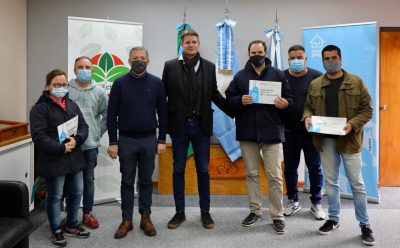 FERNANDO GRAY ENTREGÓ CRÉDITOS “CASA PROPIA” JUNTO CON LUCIANO SCATOLINI