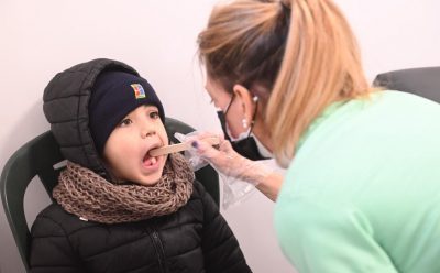 OPERATIVOS DE VACUNACIÓN Y CONTROL PEDIÁTRICO EN 9 DE ABRIL