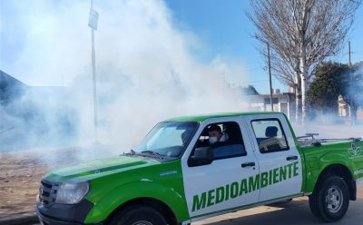 TAREAS DE FUMIGACIÓN Y DESINFECCIÓN EN ESTEBAN ECHEVERRÍA
