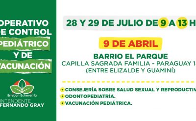 OPERATIVO INTEGRAL DE SALUD EN 9 DE ABRIL