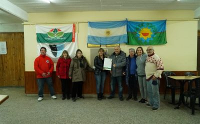 EL MUNICIPIO ENTREGÓ UN SUBSIDIO A LA SOCIEDAD DE FOMENTO CHIMONDEGUI DE MONTE GRANDE