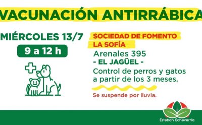 OPERATIVO DE ZOONOSIS EN EL JAGÜEL