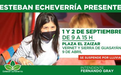 OPERATIVO ESTEBAN ECHEVERRÍA PRESENTE EN 9 DE ABRIL