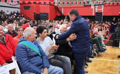 FERNANDO GRAY PARTICIPÓ DE LA CELEBRACIÓN DE LOS 100 AÑOS DEL CLUB ATLÉTICO MONTE GRANDE