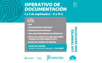 NUEVAS FECHAS PARA REALIZAR TRÁMITES DE DOCUMENTACIÓN EN 9 DE ABRIL