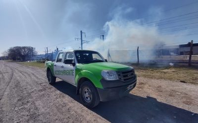 TAREAS DE FUMIGACIÓN EN LUIS GUILLÓN Y EL JAGÜEL