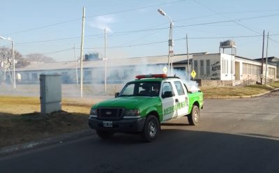 OPERATIVO DE FUMIGACIÓN EN EL JAGÜEL Y 9 DE ABRIL