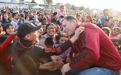 FERNANDO GRAY CELEBRÓ EL MES DE LAS INFANCIAS JUNTO CON LAS FAMILIAS DE ESTEBAN ECHEVERRÍA
