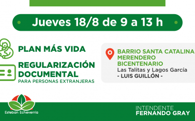 INSCRIPCIÓN AL PLAN MÁS VIDA Y REGULARIZACIÓN DOCUMENTAL EN LUIS GUILLÓN