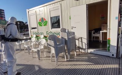 EL MUNICIPIO AVANZA CON LAS TAREAS DE FUMIGACIÓN Y DESINFECCIÓN EN EL DISTRITO