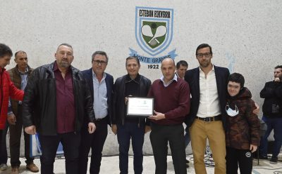 FERNANDO GRAY PARTICIPÓ DEL 100. ° ANIVERSARIO DEL CLUB SOCIAL Y DEPORTIVO ESTEBAN ECHEVERRÍA 