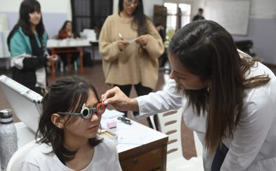 OPERATIVO DE CONTROL OFTALMOLÓGICO PARA NIÑAS Y NIÑOS DE LA ESCUELA PRIMARIA N° 9