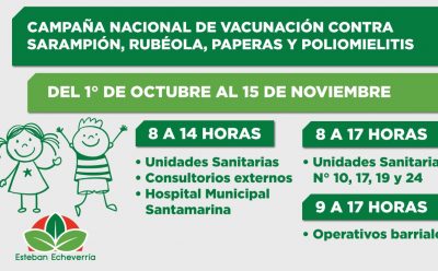 CAMPAÑA NACIONAL DE VACUNACIÓN PARA NIÑAS Y NIÑOS