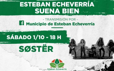 PRÓXIMA EMISIÓN DE ESTEBAN ECHEVERRÍA SUENA BIEN