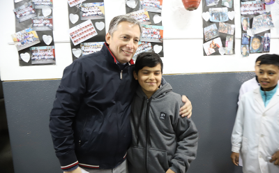 FERNANDO GRAY PARTICIPÓ DE LOS FESTEJOS POR LOS 25 AÑOS DE LA ESCUELA PRIMARIA N.° 11 DE 9 DE ABRIL