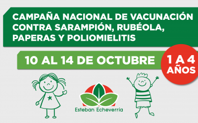 AVANZA LA CAMPAÑA NACIONAL DE VACUNACIÓN PARA NIÑAS Y NIÑOS