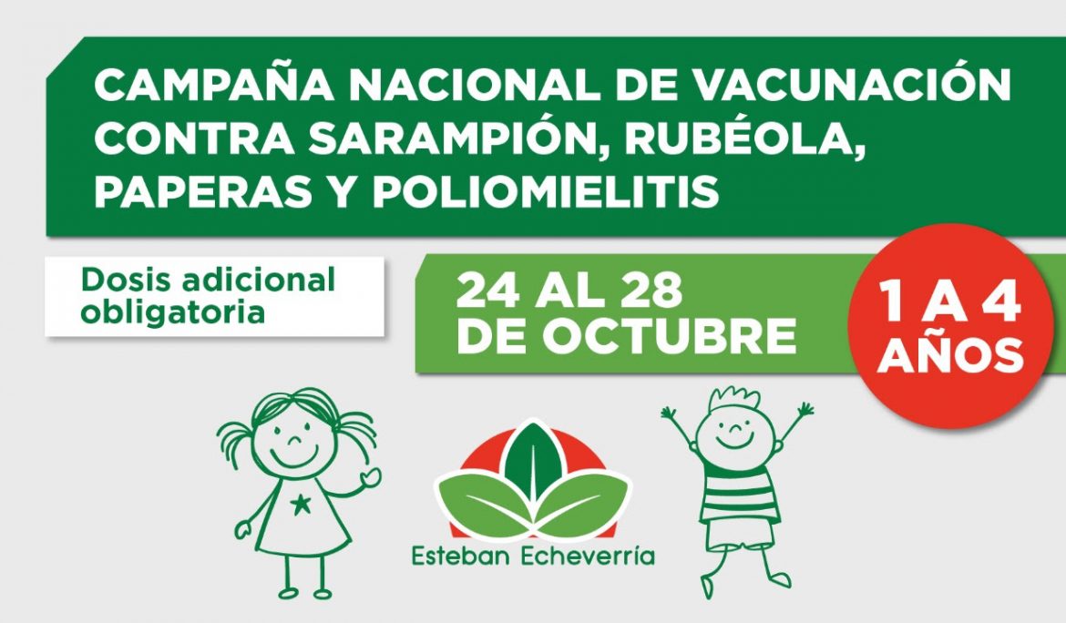 CAMPAÑA NACIONAL DE VACUNACIÓN DEL 24 AL 28 DE OCTUBRE