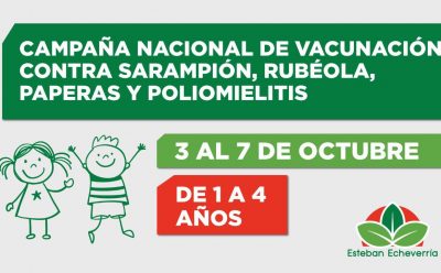 CONTINÚA LA CAMPAÑA NACIONAL DE VACUNACIÓN PARA NIÑAS Y NIÑOS
