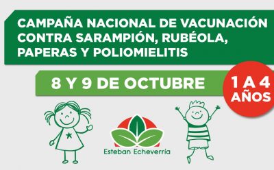 ESTE FIN DE SEMANA CONTINÚA LA CAMPAÑA NACIONAL DE VACUNACIÓN PARA NIÑAS Y NIÑOS