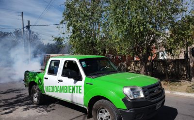 EL MUNICIPIO CONTINÚA TRABAJANDO EN LA FUMIGACIÓN DE DISTINTOS BARRIOS