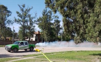 FUMIGACIÓN EN 9 DE ABRIL