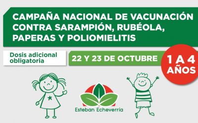 AVANZA EN EL DISTRITO LA CAMPAÑA NACIONAL DE VACUNACIÓN PARA NIÑAS Y NIÑOS
