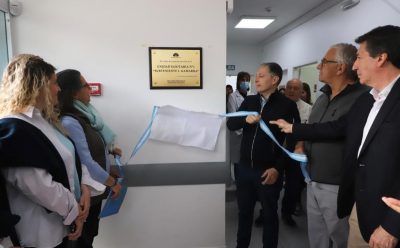 FERNANDO GRAY INAUGURÓ LAS OBRAS DE AMPLIACIÓN DE LA UNIDAD SANITARIA N° 1 DE LUIS GUILLÓN