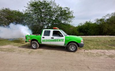 AVANZAN LAS TAREAS DE FUMIGACIÓN EN EL DISTRITO