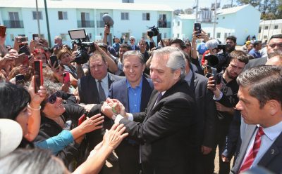 FERNANDO GRAY Y ALBERTO FERNÁNDEZ INAUGURARON 114 VIVIENDAS EN EL BARRIO MONTECARLO DE ESTEBAN ECHEVERRÍA