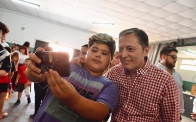 FERNANDO GRAY PARTICIPÓ DE LA IMPOSICIÓN DE NOMBRE A LA ESCUELA SECUNDARIA N° 41