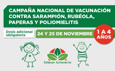 AVANZA LA CAMPAÑA DE VACUNACIÓN PARA NIÑAS Y NIÑOS