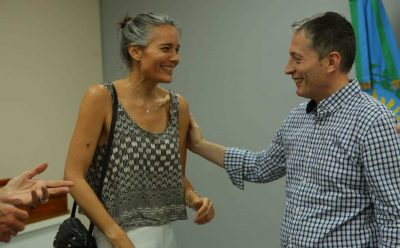 FERNANDO GRAY SE REUNIÓ CON FAMILIARES DE CECILIA GRIERSON