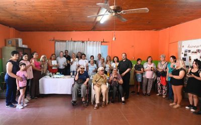 FERNANDO GRAY PARTICIPÓ DE LOS FESTEJOS POR EL 35° ANIVERSARIO DEL CENTRO DE JUBILADOS Y PENSIONADOS 9 DE ABRIL
