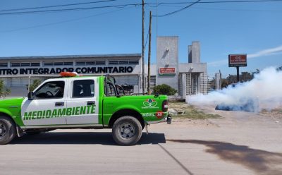 TRABAJOS DE FUMIGACIÓN EN EL DISTRITO
