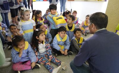 FERNANDO GRAY PARTICIPÓ DEL 50° ANIVERSARIO DEL JARDÍN DE INFANTES N° 908