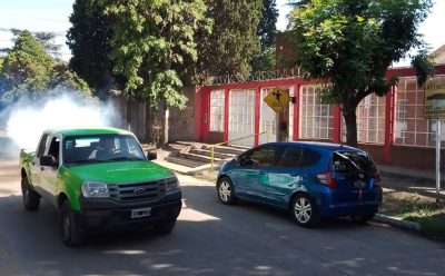 EL MUNICIPIO REALIZÓ TRABAJOS DE FUMIGACIÓN