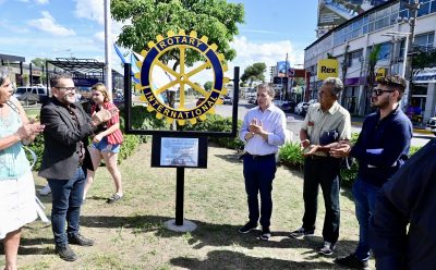 FERNANDO GRAY PARTICIPÓ DE LA INAUGURACIÓN DE LA RUEDA ROTARIA DE CANNING