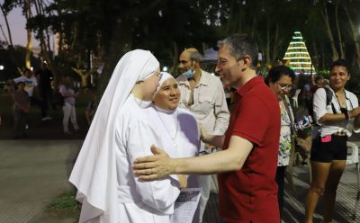 FERNANDO GRAY PARTICIPÓ DE LA MISA POR EL DÍA DE LA VIRGEN