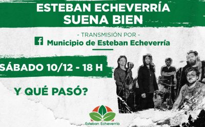 NUEVA FUNCIÓN DE ESTEBAN ECHEVERRÍA SUENA BIEN