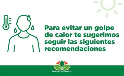 <strong>RECOMENDACIONES PARA EVITAR GOLPES DE CALOR</strong>