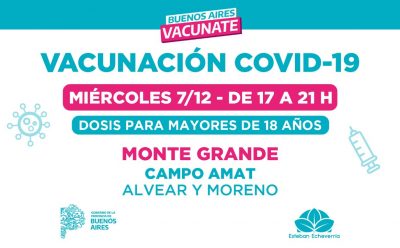 JORNADA DE VACUNACIÓN CONTRA EL COVID-19 EN CAMPO AMAT